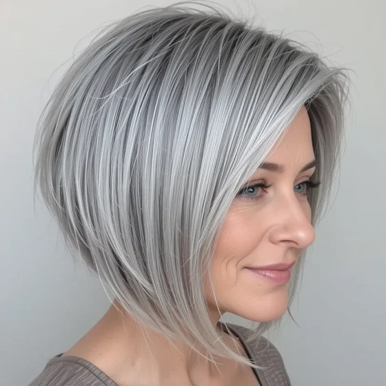 Angled Silver Lob