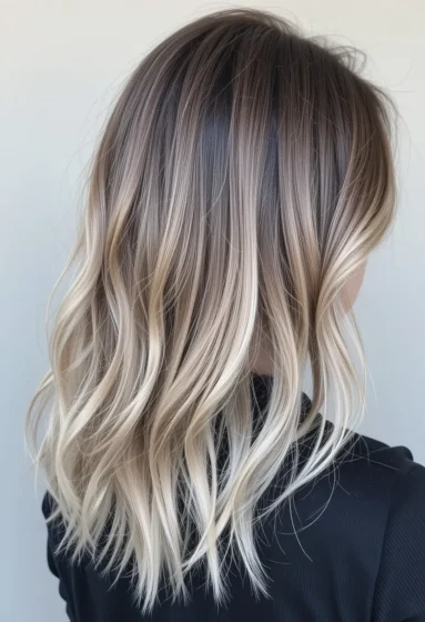Ash Blonde Balayage