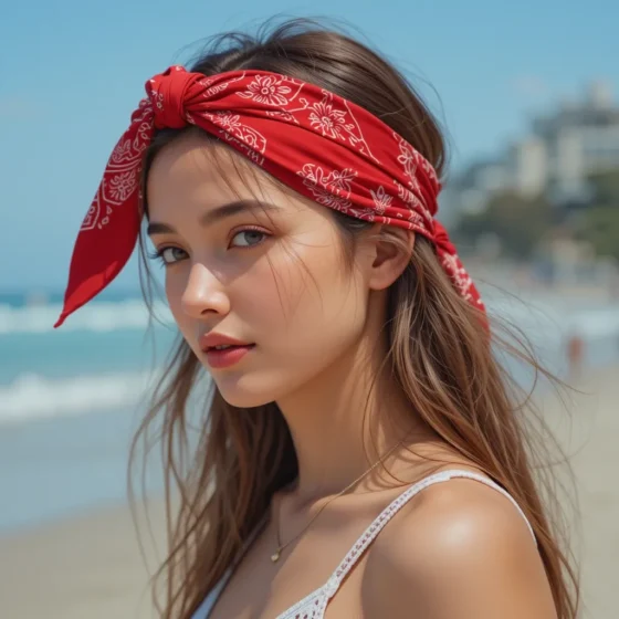 Beach Bandana Wrap