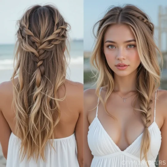 Bohemian Side Braid