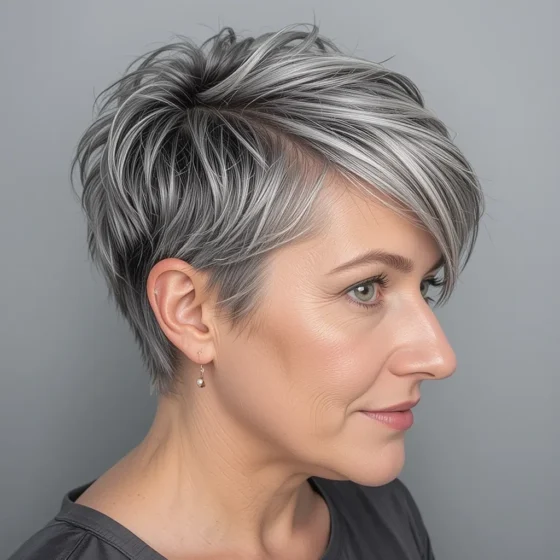 Bold Undercut Pixie