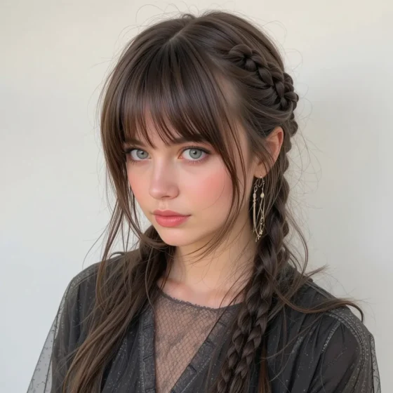 Bottleneck Bangs with a Long Braid