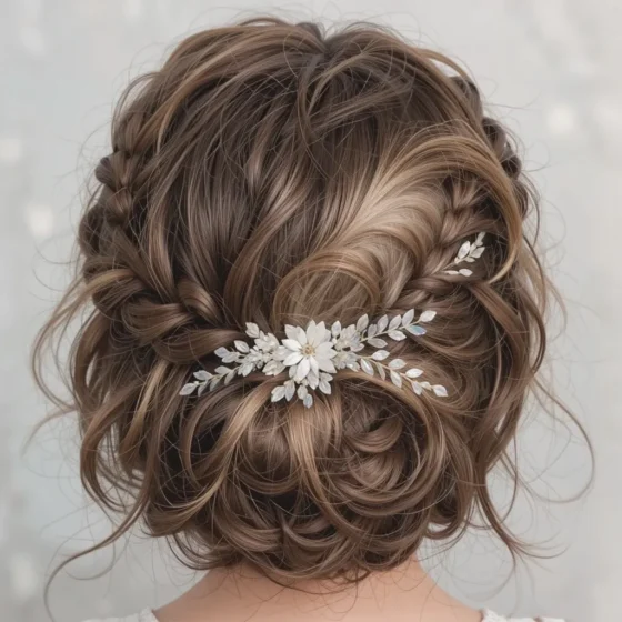 Braided Crown for Short Hair