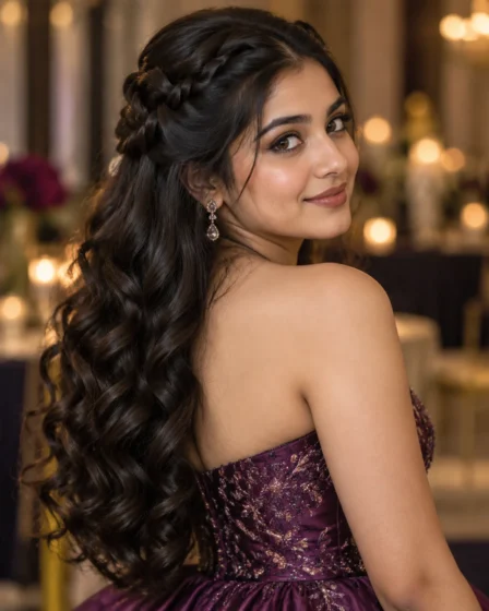 Braided Half-Crown Waterfall