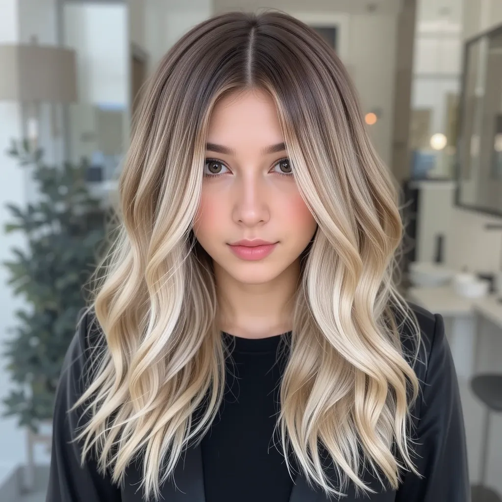 Champagne Blonde Ombre