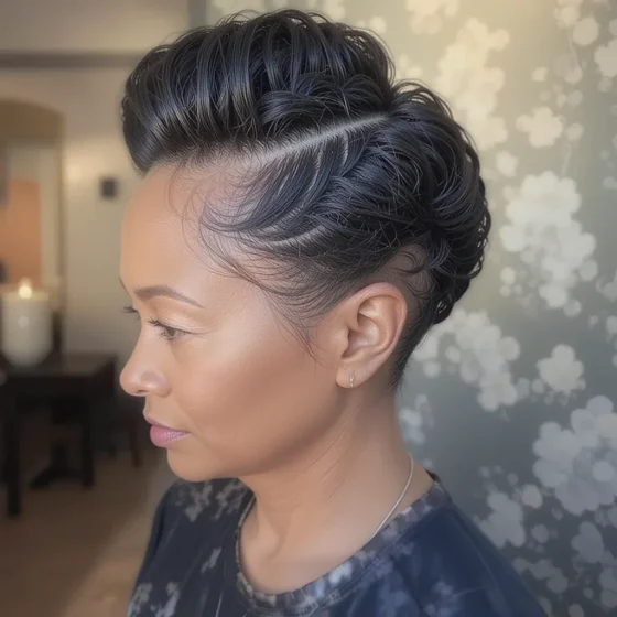 Chic Flat Twist Updo