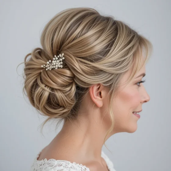 Classic French Twist with a Modern Edge