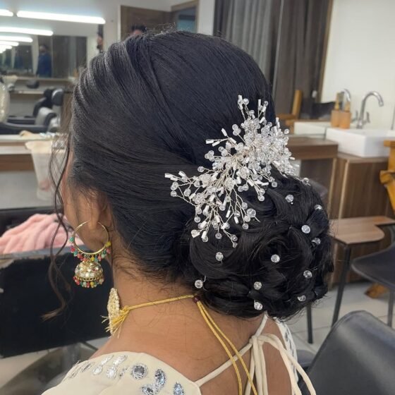 Crystal Frost Bridal Hair Accessory