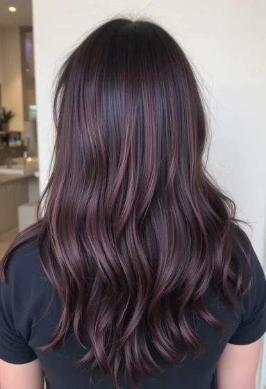 Deep Burgundy Brown