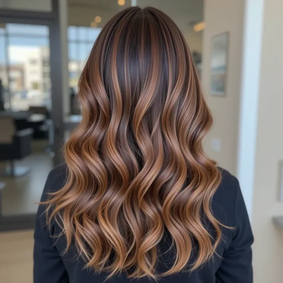 Espresso Brown with Caramel Tones