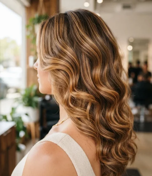 Golden Amber and Honey Multi-Tonal Weave