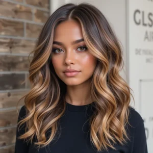 Hazelnut Balayage Beauty