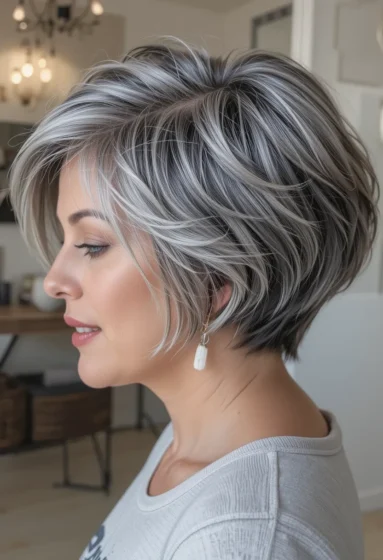 Layered Pixie-Bob Hybrid