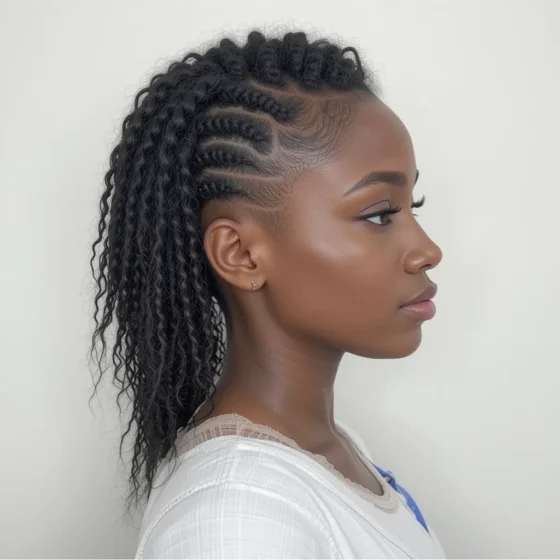 Micro Twists with a Side Shave