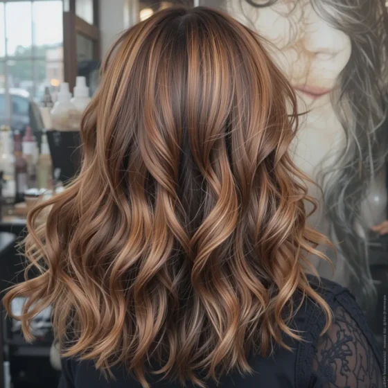 Molten Bronze Balayage