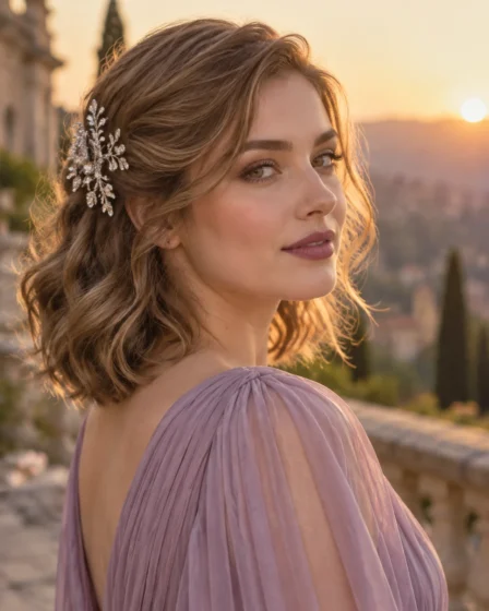 Ornate French Hair Comb Sweep