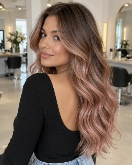 Rose Quartz Balayage
