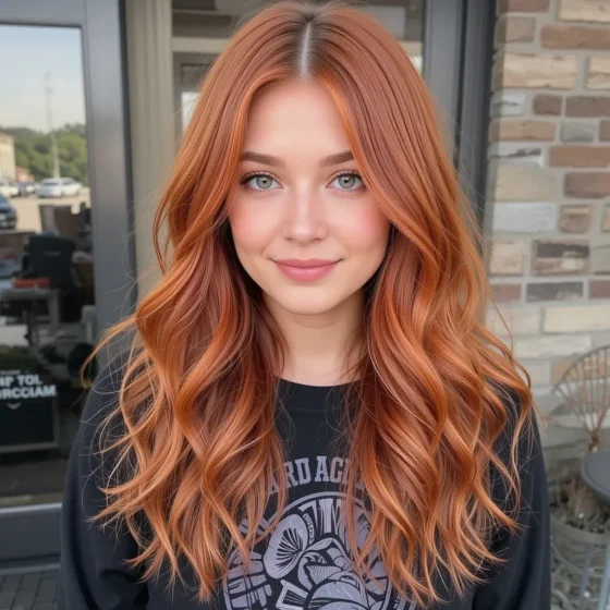 Rusty Strawberry Blonde
