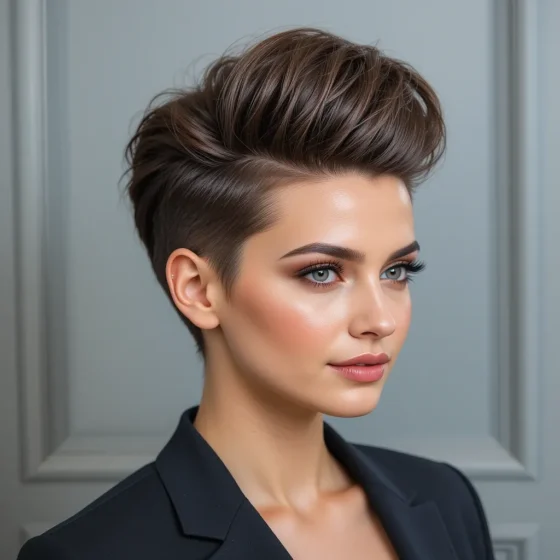 Sculpted Pompadour