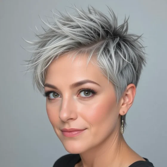 Short and Spiky Pixie