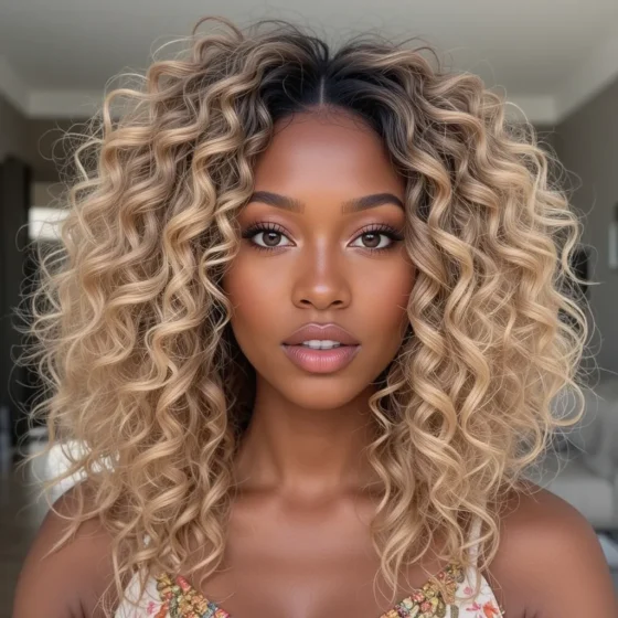 Shoulder-Length Soft Curls