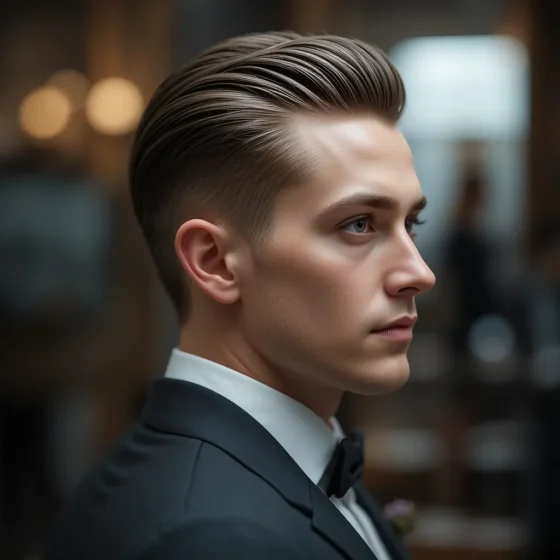 Slicked-Back Undercut