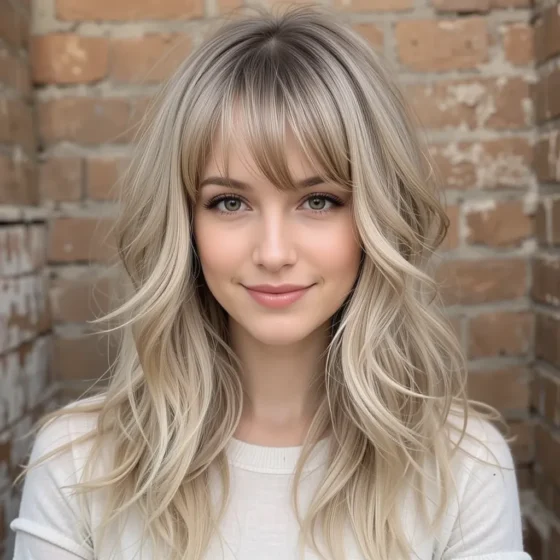 Soft Layered Bottleneck Bangs