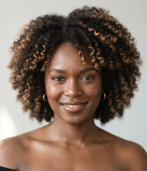 Sun-Kissed Caramel Highlights