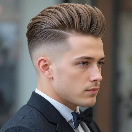 Tapered Pompadour