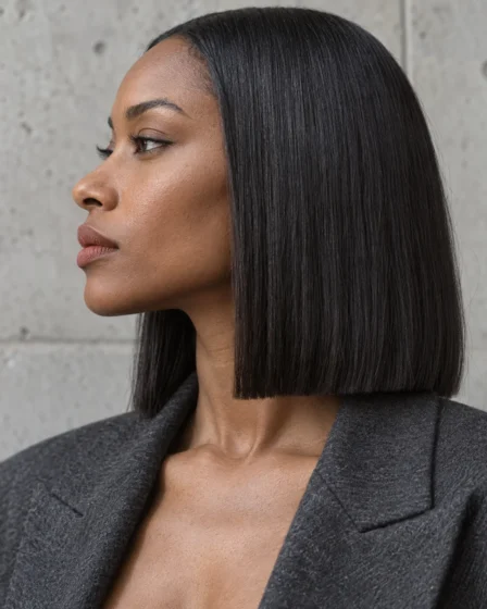 The Bone-Straight Glass Hair Lob