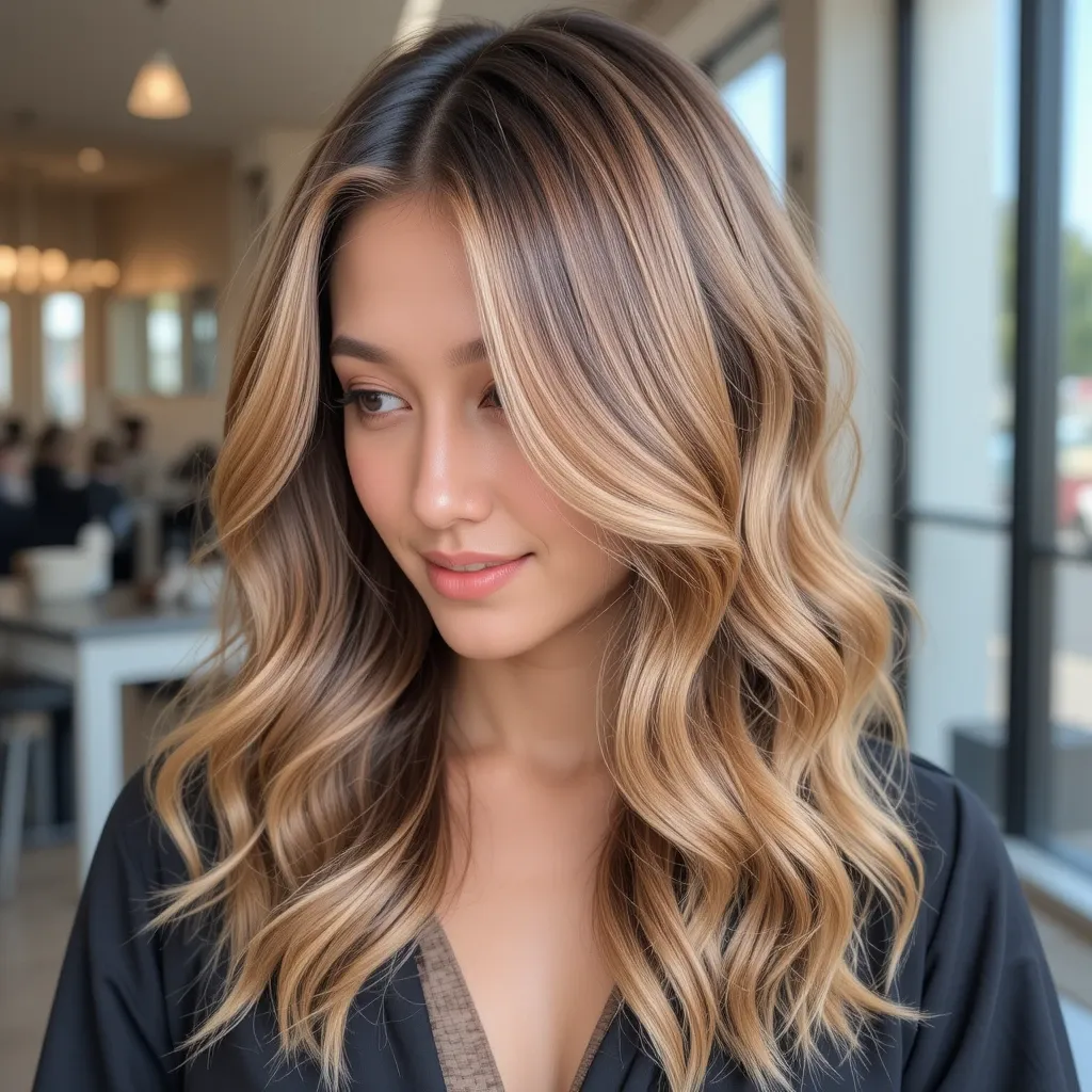 Toffee-Toned Highlights