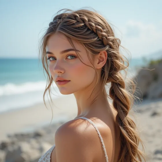 Twisted Crown Braid