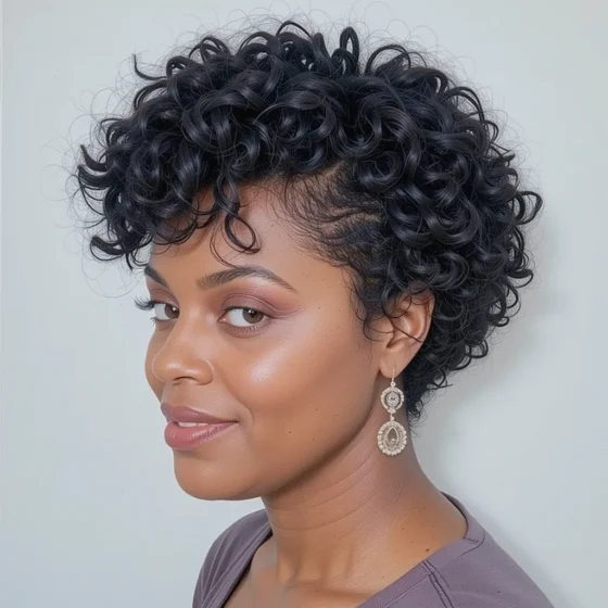 Voluminous Twist-Out Bob