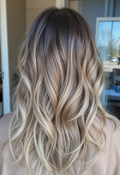 Warm Bronde Balayage
