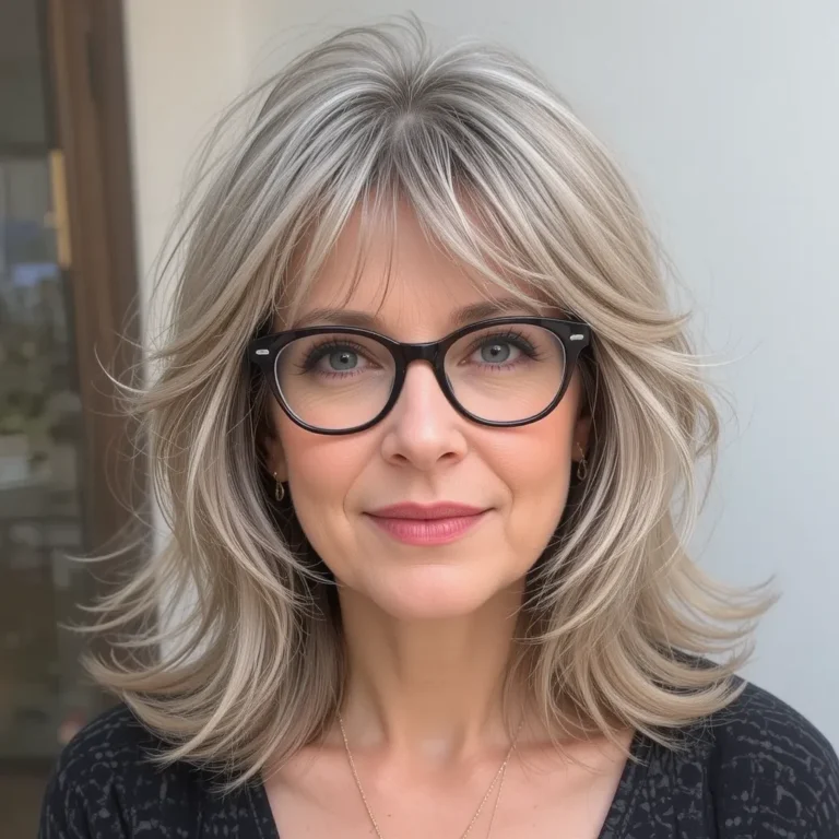Wispy Bangs with Shoulder-Length Layers