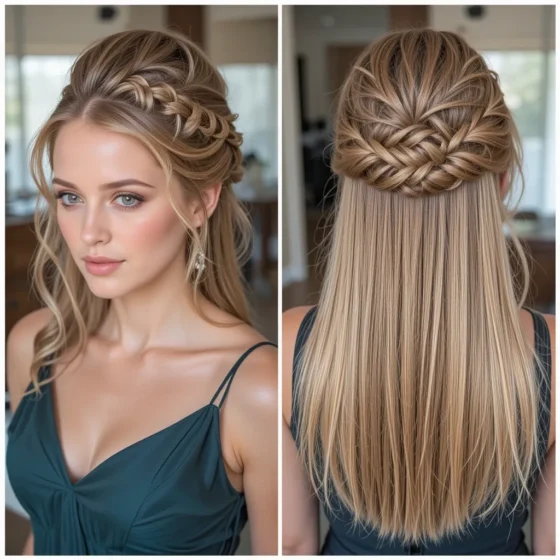 Woven Lattice with Sleek Ends