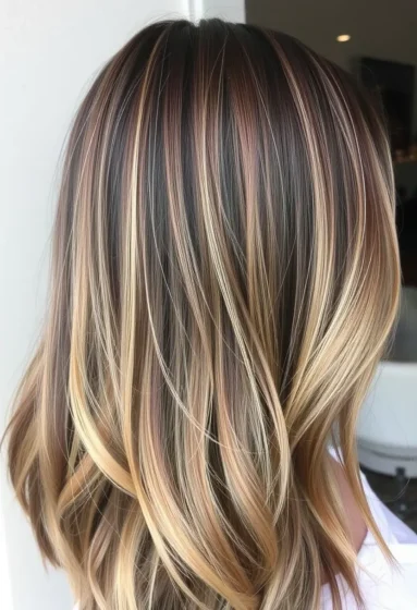 Ashy Blonde Highlights for Cooler Tones