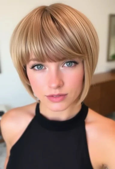 Blunt Short Wolf Cut