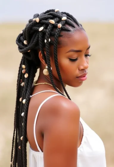Boho Knotless Box Braids