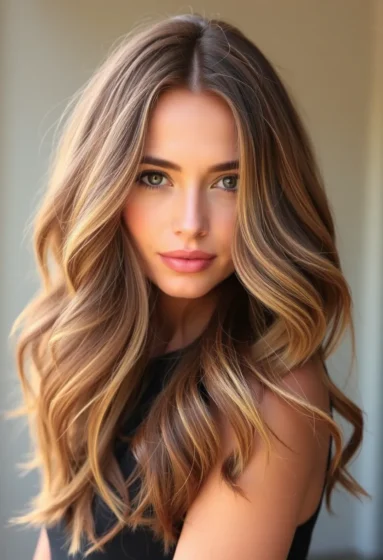 Copper and Caramel Highlights Together