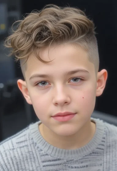 Curly Undercut