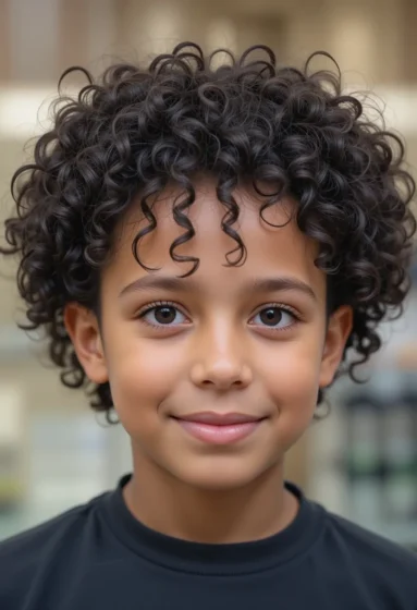 Defined Corkscrew Curls