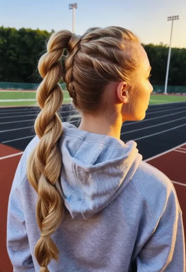 Fishtail Braid Ponytail