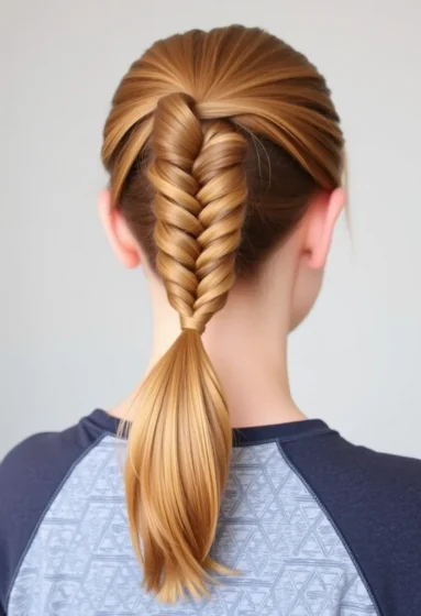 French Twist Ponytail