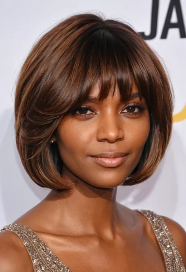Graduated Shag Bob with Volume Crown