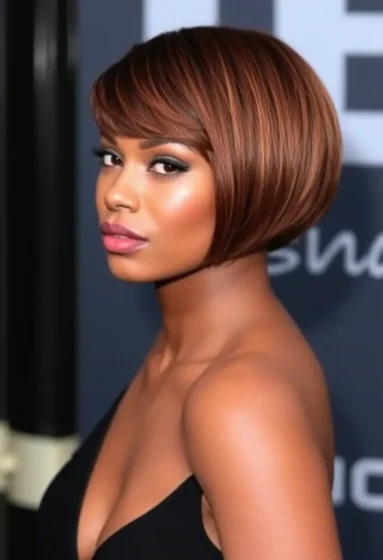 Inverted Bob with Micro Bangs