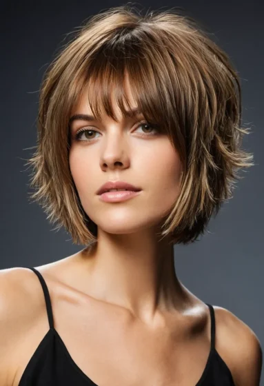 Inverted Choppy Bob
