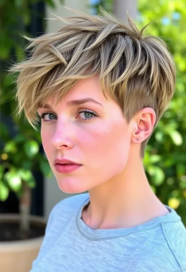 Jagged Shag with Undercut