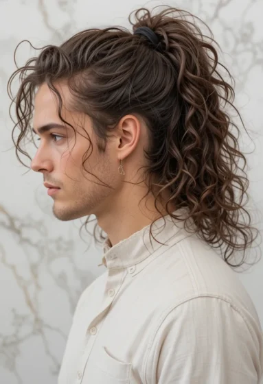 Long Curly Ponytail