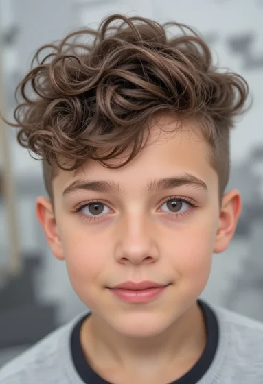 Loose Curly Waves With Volume